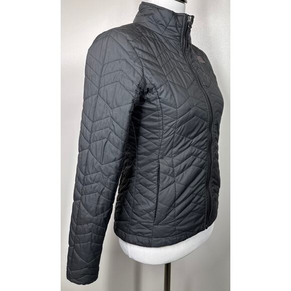 The North Face Bombay Mid Layer Puffer Jacket Women, XS, Black, Quilted Look - Picture 5 of 13